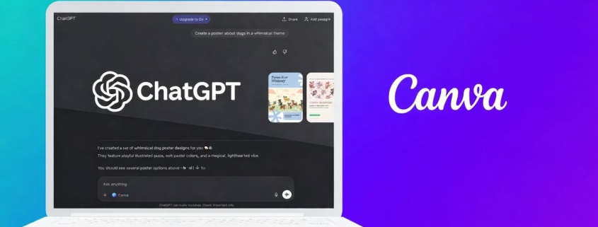 Canva now lets ChatGPT create designs that match your brand design and logo