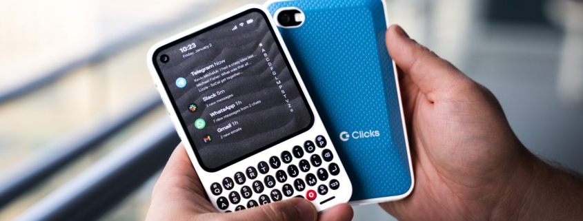 Clicks Communicator gets more keyboards, Android updates