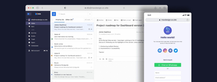 Neo email review | TechRadar
