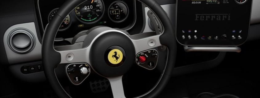 Ferrari’s New Jony Ive–Designed EV Is Swathed in Glass and Aluminum