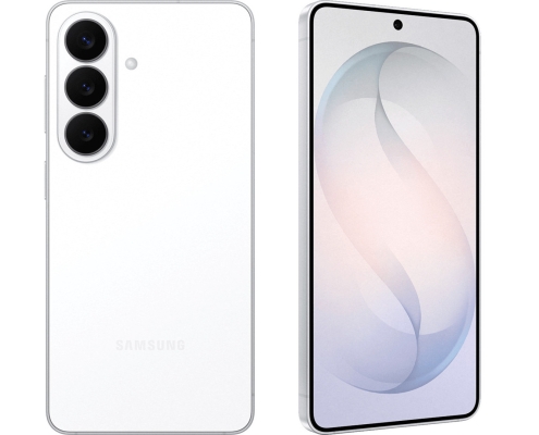 Have an early look at the Galaxy S26 in its white colorway Have an early look at the Galaxy S26 in its white colorway