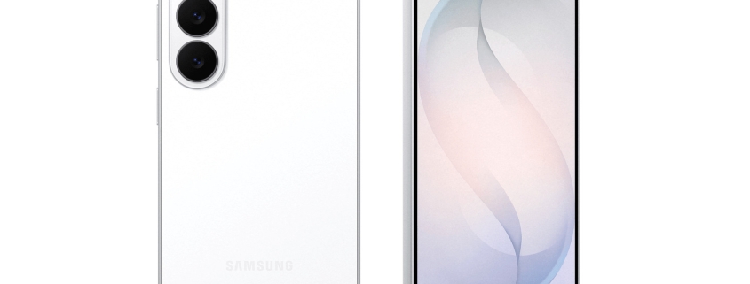 Have an early look at the Galaxy S26 in its white colorway