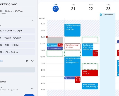 Gemini in Google Calendar now helps you find the best meeting time for all attendees