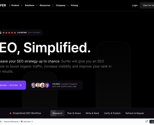 SurferSEO review: a comprehensive optimization solution for your business