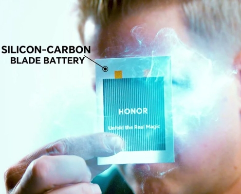Honor teases its next-gen silicon-carbon battery that’s as thin as a playing card