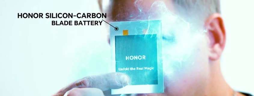 Honor teases its next-gen silicon-carbon battery that’s as thin as a playing card