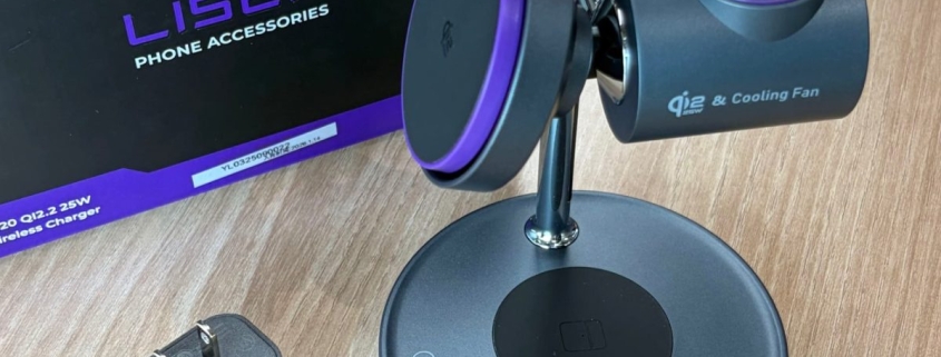 MagSafe Monday: LISEN’s new desk charger brings 25-watt MagSafe charging with a built-in cooling fan