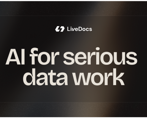 Launch HN: Livedocs (YC W22) – An AI-native notebook for data analysis