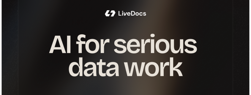 Launch HN: Livedocs (YC W22) – An AI-native notebook for data analysis