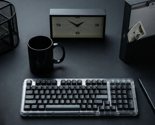 30 all-black home office finds for a stealth-mode workspace