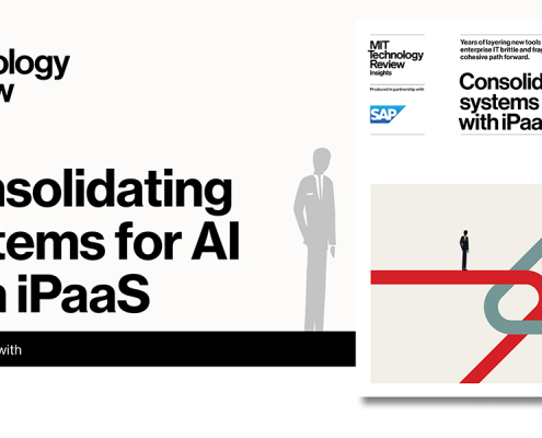 Consolidating systems for AI with iPaaS