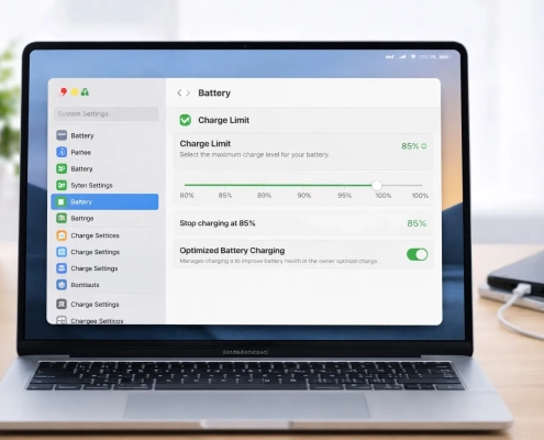 macOS Tahoe 26.4 will add iPhone-style charging limit to MacBooks