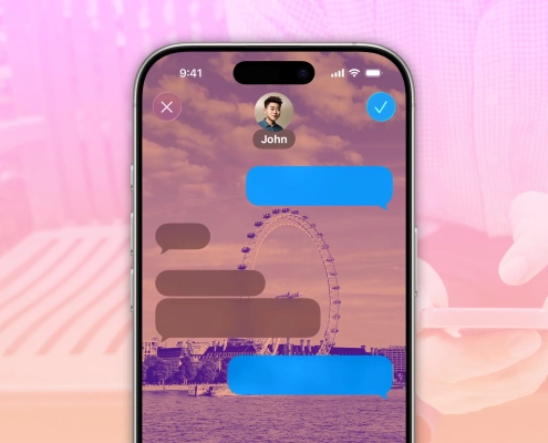 Messages background on iPhone: Set one and quickly tell it apart