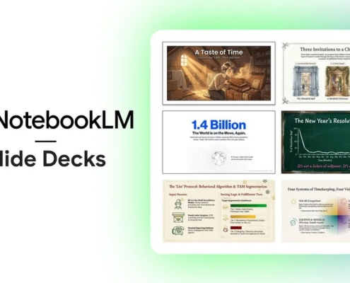 You can now use NotebookLM as your faster path from notes to slides You can now use NotebookLM as your faster path from notes to slides
