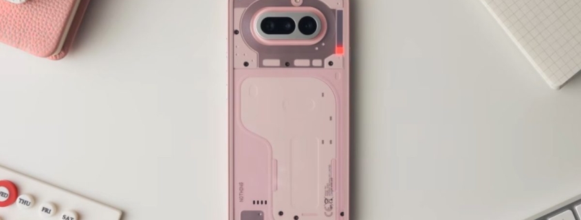 Nothing’s latest transparent phone is pink in color, and it looks gorgeous