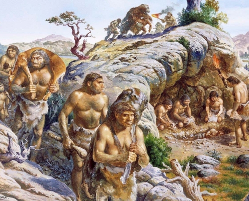Neanderthals and early humans may have interbred over a vast area
