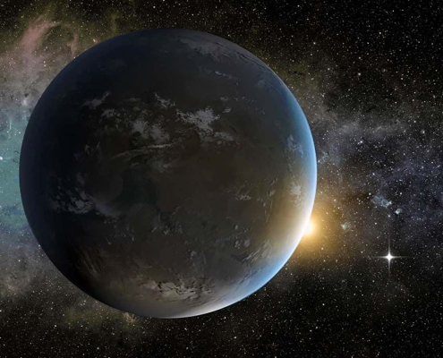 Search for radio signals finds no hint of alien civilisation on K2-18b