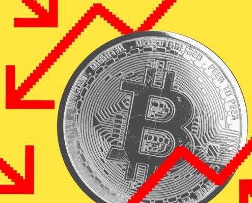 The price of Bitcoin drops below ,000