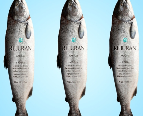 The latest skincare fad is rubbing salmon sperm on your face