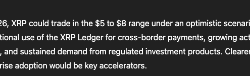 New ChatGPT Predicts the Price of XRP, Dogecoin and Solana By the End of 2026