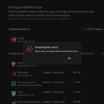 I went back to Linux and it was a mistake