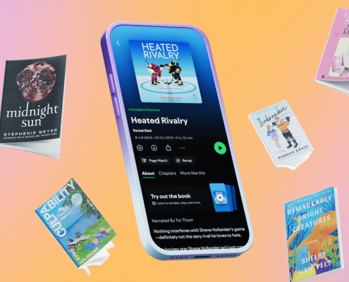 Spotify ventures into physical book sales, adds new audiobook features