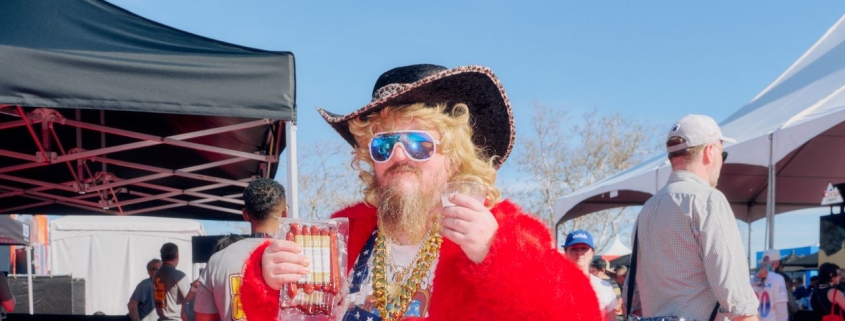 Super Bowl Tailgate Photo Essay: Bad Bunny, Big Tech, and the Big Game