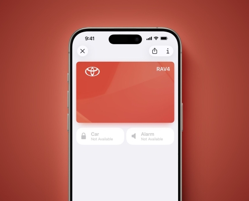 Toyota Rolling Out Apple Wallet Car Keys on iPhone