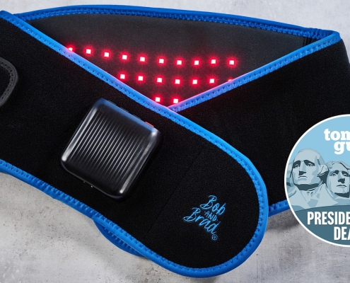 This heated vibration belt is the key to faster muscle recovery — and it’s currently  off