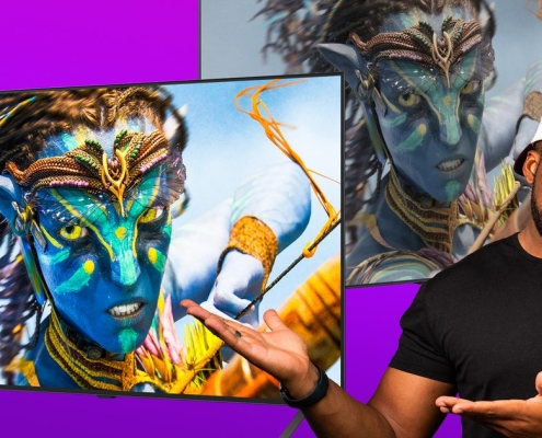 You Asked: Desk-friendly TVs for work and gaming? Bigger Mini-LED vs. smaller OLED?