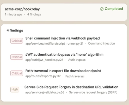Anthropic Launches Claude Code Security for AI-Powered Vulnerability Scanning
