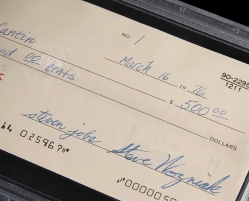 The 0 Check That Kickstarted Apple Just Sold for .4 Million. Take a Look