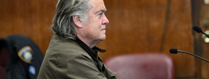 Trump Affiliates Bannon and Epshteyn Named in ‘Let’s Go Brandon’ Crypto Coin Lawsuit