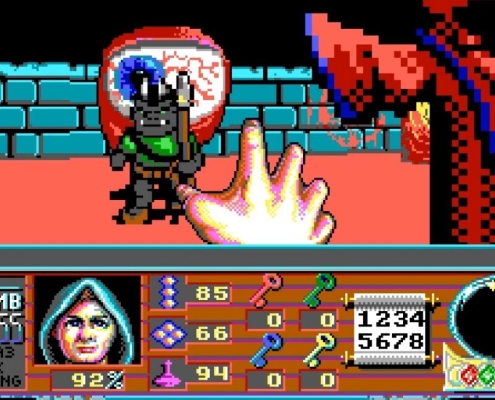 Looking back at Catacomb 3D, the game that led to Wolfenstein 3D