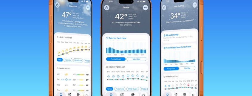Carrot Weather adds The Weather Channel data, new dynamic interface, more