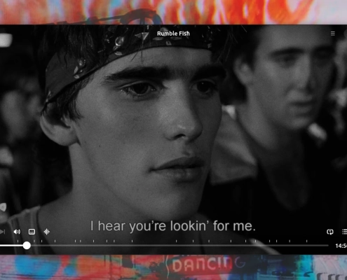 Cine Linux Video Player: GTK4 style, MPV Performance