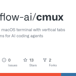 manaflow-ai/cmux: Ghostty-based macOS terminal with vertical tabs and notifications for AI coding agents manaflow-ai/cmux: Ghostty-based macOS terminal with vertical tabs and notifications for AI coding agents