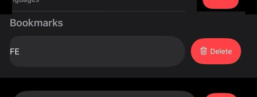 Why delete buttons vary across iOS