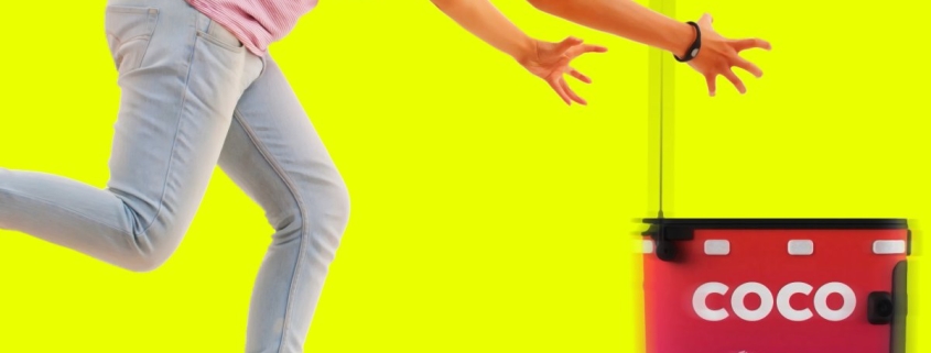 Woman Annoyed When Delivery Robot Comes Into Her Yard, Tears Up Her Garden and Steals Her Fence