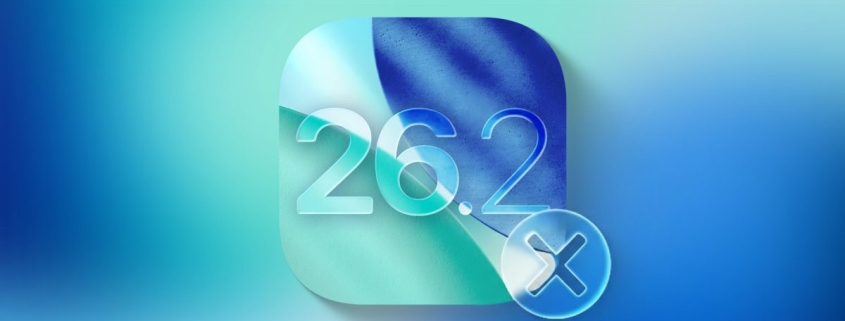 You can no longer downgrade to iOS 26.2