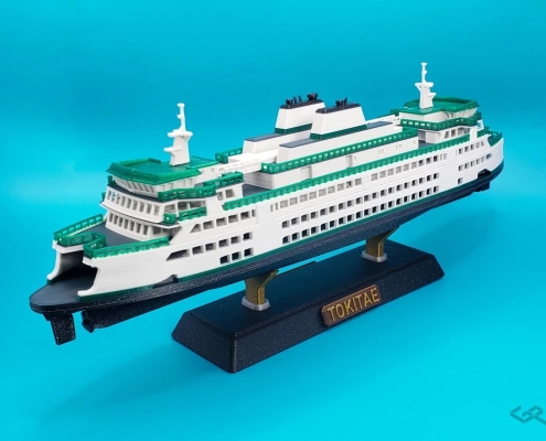 Ship shapes: Seattle architect makes detailed 3D prints of the Washington ferries he grew up loving
