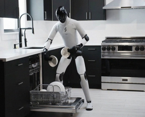 New Helix Video Shows Robot Loading and Unloading Dishwasher Pretty Damn Well