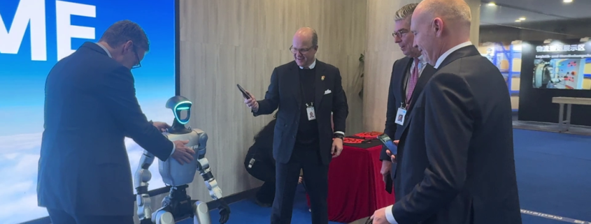 German chancellor visits Unitree Robotics in Hangzhou to explore tech collaboration · TechNode German chancellor visits Unitree Robotics in Hangzhou to explore tech collaboration · TechNode