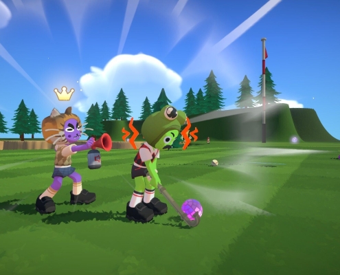 That golf game with orbital death lasers sold 100k copies in two days: ‘We made Super Battle Golf together in 4.5 months and are so happy’