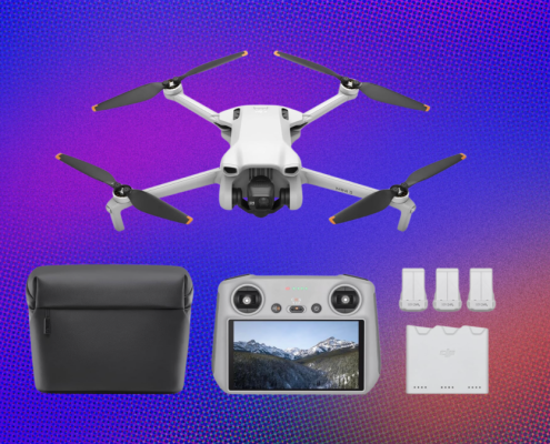 This DJI Mini 3 Fly More Combo Drone films in 4K and it’s 20% off this weekend
