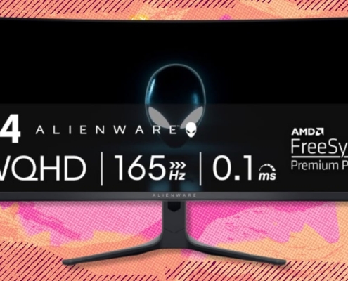 Best gaming monitor deal: 34-inch curved QD-OLED Alienware model hits low price