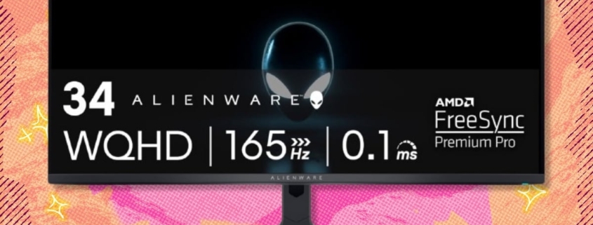 Best gaming monitor deal: 34-inch curved QD-OLED Alienware model hits low price