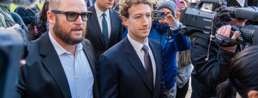 Zuckerberg testifies in front of jury during social media addiction trial Zuckerberg testifies in front of jury during social media addiction trial