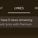 YouTube Music starts putting lyrics behind a paywall