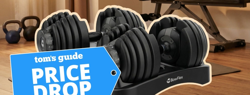 Your home gym is missing these Bowflex dumbbells, and they’re currently at an all-time price low